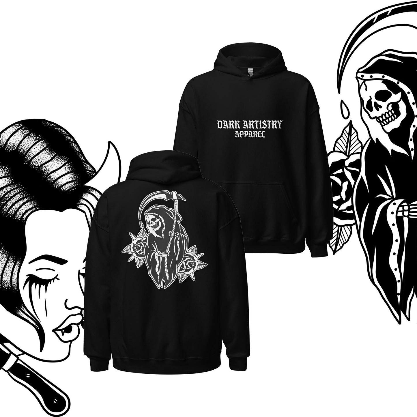 grim reaper hoodie